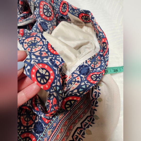 Anthropologie Elevenses Palazzo Printed pants - Picture 9 of 9